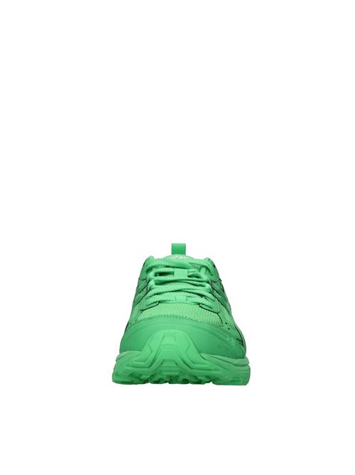 Sneakers in ecopelle e tessuto ASICS COMME DES GARCONS SHIRT | GEL-NUNOBIKI 1203A683-300VERDE